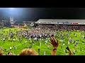 Grimsby Town Fans Invade Pitch After Winning Against Manchester United