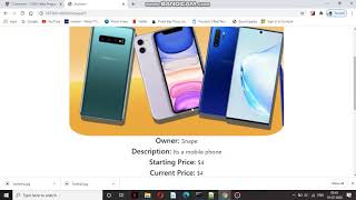 Commerce project for CS50's Web Programming course with Python and Javascript