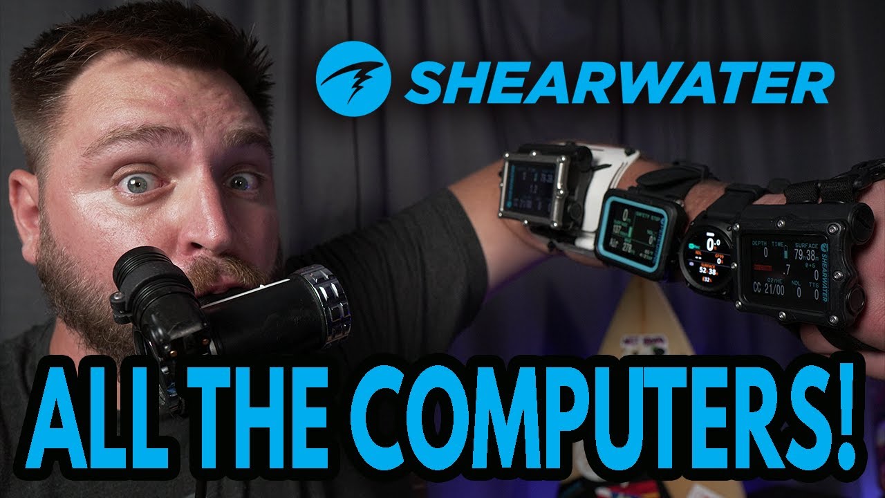 Shearwater Dive Computer Overview (NERD, Petrel 2, Teric, Perdix, Peregrine)