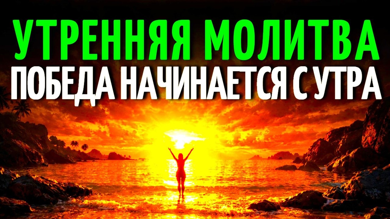 УТРЕННЯЯ МОЛИТВА | ОБНОВЛЕНИЕ ДУШИ И НАДЕЖДЫ В БОГЕ