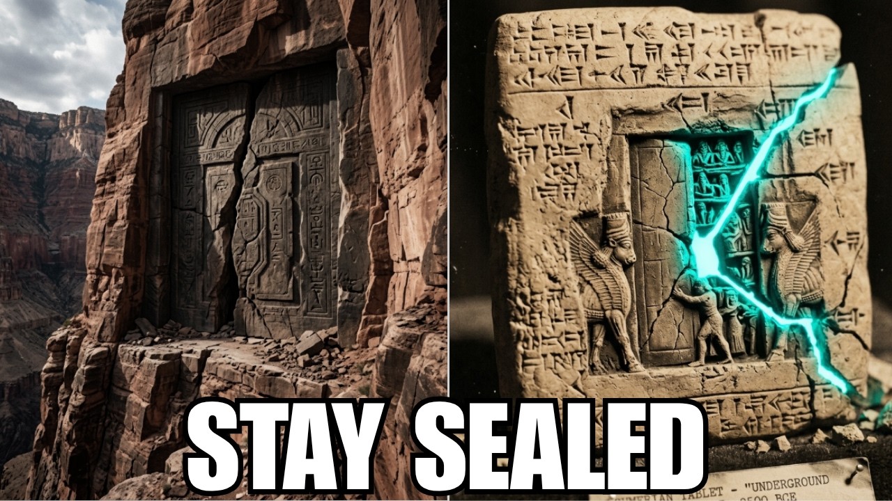 ⁣7 Disturbing Sumerian Warnings About What's Beneath the Grand Canyon — And Why It Was Sealed