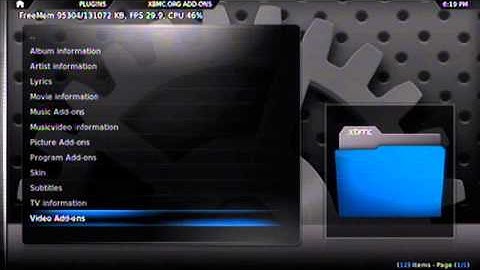XBMC4Xbox - Early Addons Support