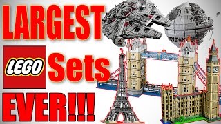 TOP 10 LARGEST LEGO SETS EVER!!! 2016 HD