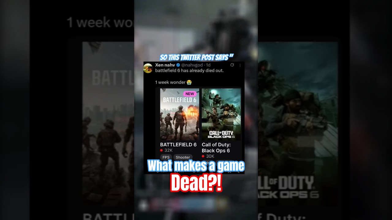 What Makes A Game Dead or Dying?!