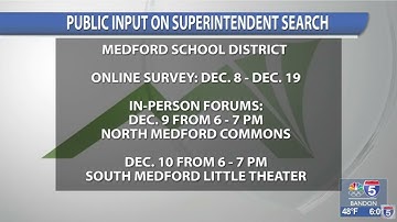 Public input opportunities on MSD Superintendent search