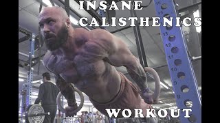 Bodybuilder Sherman Shows Us His Insane Calisthenics Workout