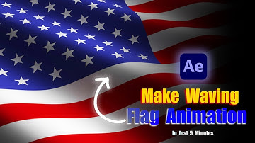 How To Make Waving Flag Animation In After Effects In Just 5 Minutes Like @NitishRajput @dhruvrathee
