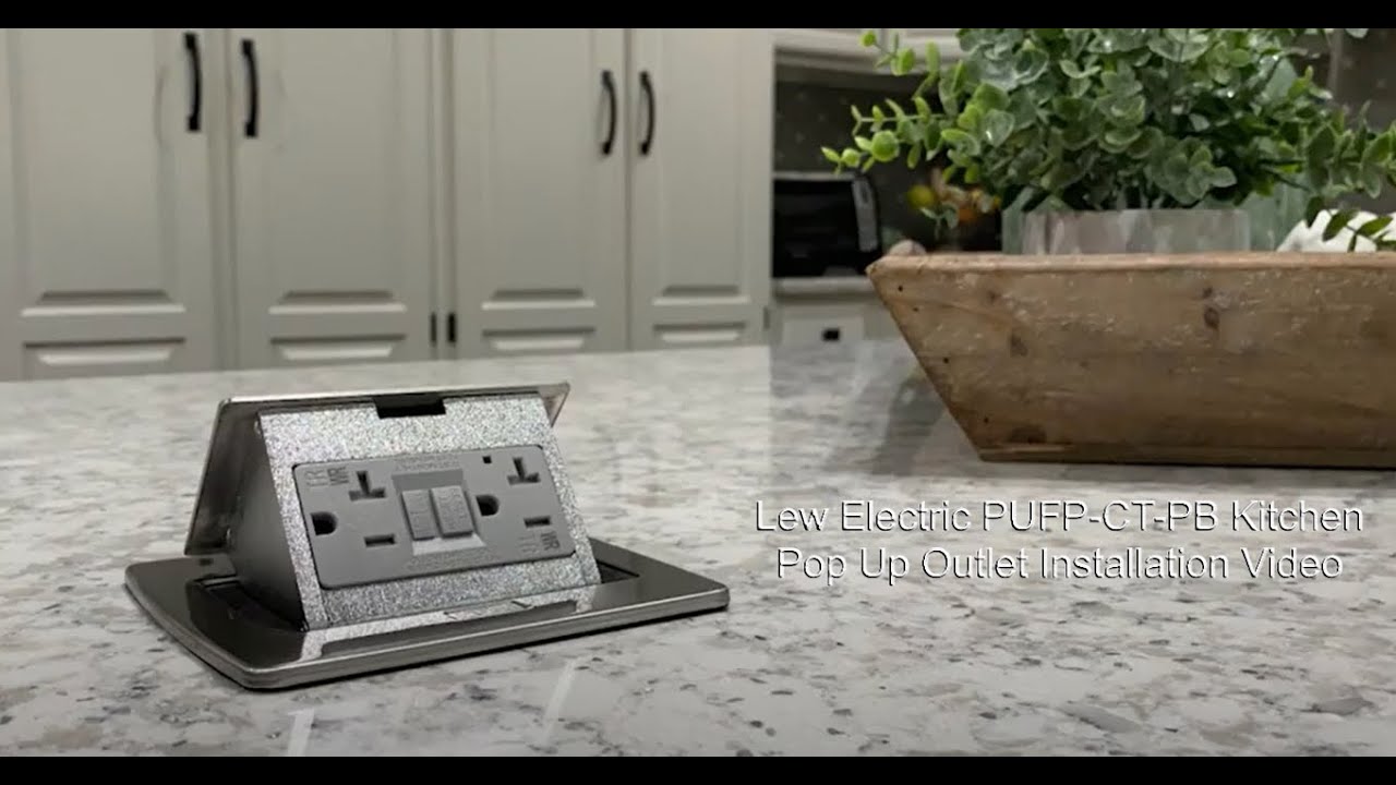 Lab Countertop Electrical Outlet Pedestal Kitchen Pop Up Outlets Lew