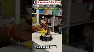 Realistic Motion Sensor Bird #sensor #bird #awesomecollections299  #toys #trending #shortvideo