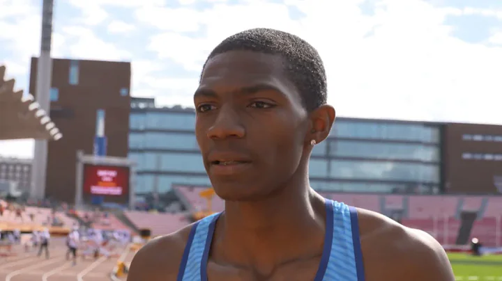 IAAF World U20 Tampere  Cory Poole USA 110M Hurdle...