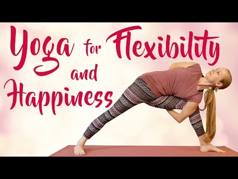 Yoga For Flexibility & Happiness With Meera | 25 Minute Yoga Class For Beginners, Full Body Routine