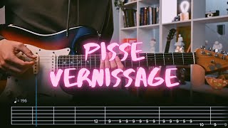 PDF Sample Vernissage guitar tab & chords by Pisse.