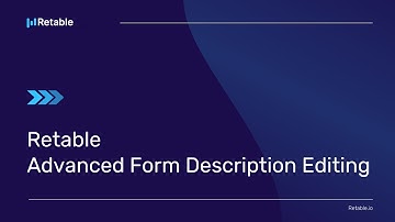 Retable - Advanced Text Editing