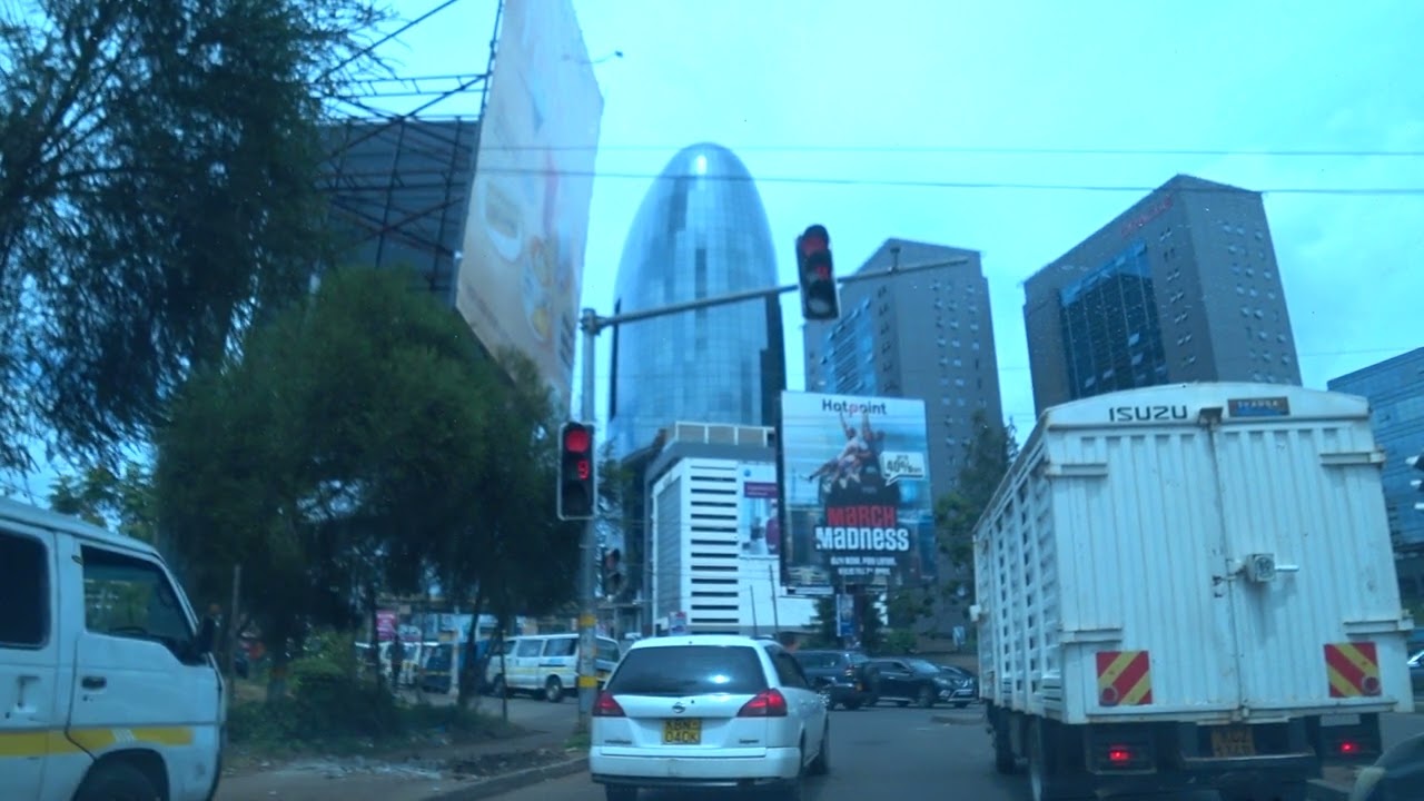The Drive From Westlands to the Nairobi CBD