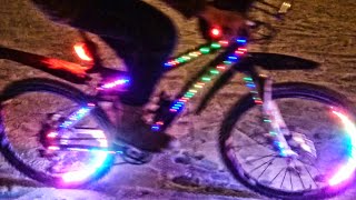 Идеальная подсветка для велосипеда