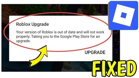 Fix Roblox Upgrade Your version of Roblox is out of date and will not work properly Problem #roblox 