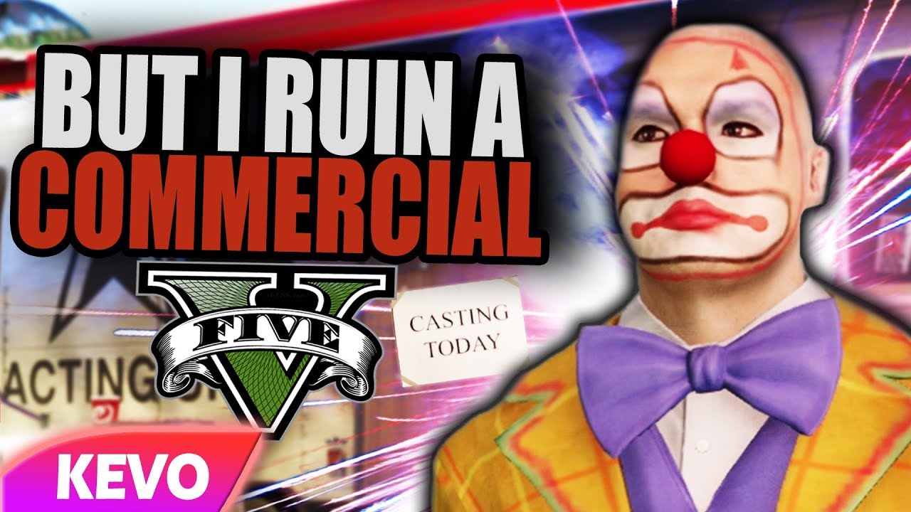 GTA V RP but I ruin a commercial