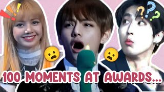 100 ICONIC Moments at KPOP Award Ceremonies