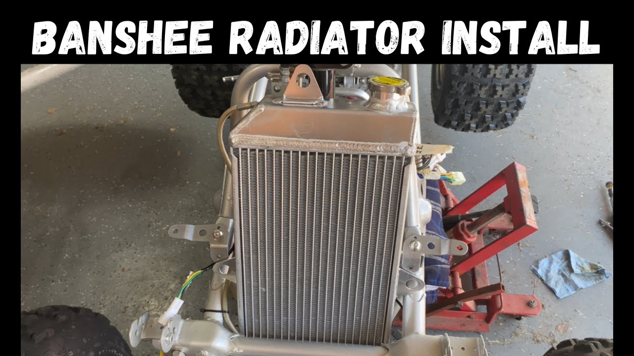 How to install banshee radiator - YouTube