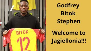 Godfrey Bitok Stephen • Welcome to Jagiellonia Białystok •