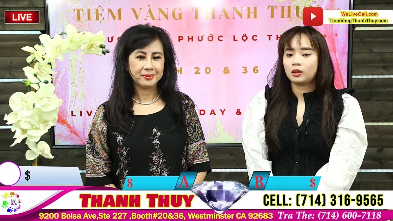 Tiem Vang Thanh Thuy 6-06-2022 [Tri An Khach Hang] | #WeLiveCali# ...