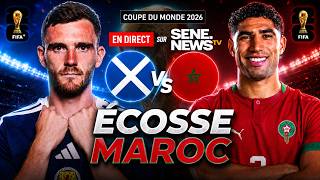 EN DIRECT : ÉCOSSE 🏴 vs MAROC 🇲🇦 EN LIVE, UNE PLACE DE QUALIFICATION POUR LES LIONS DE L’ATLAS