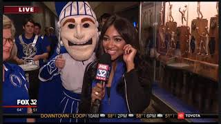 St. Francis High School Pep Rally on Fox 32 Chicago