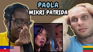 REACTION TO Paola - Mikri Patrida (To Our Health) | FIRST TIME HEARING