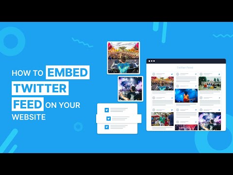 How To Embed Twitter Feed into HTML website