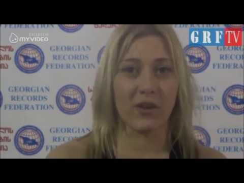 ქართველი \"ქალთევზა\" ბორკილებით ცურვაში რეკორდის დასამყარებლად ემზადება (GRF TV)