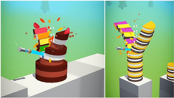 Slice it All 😱✨ All Levels Gameplay  Android , iOS  part 161