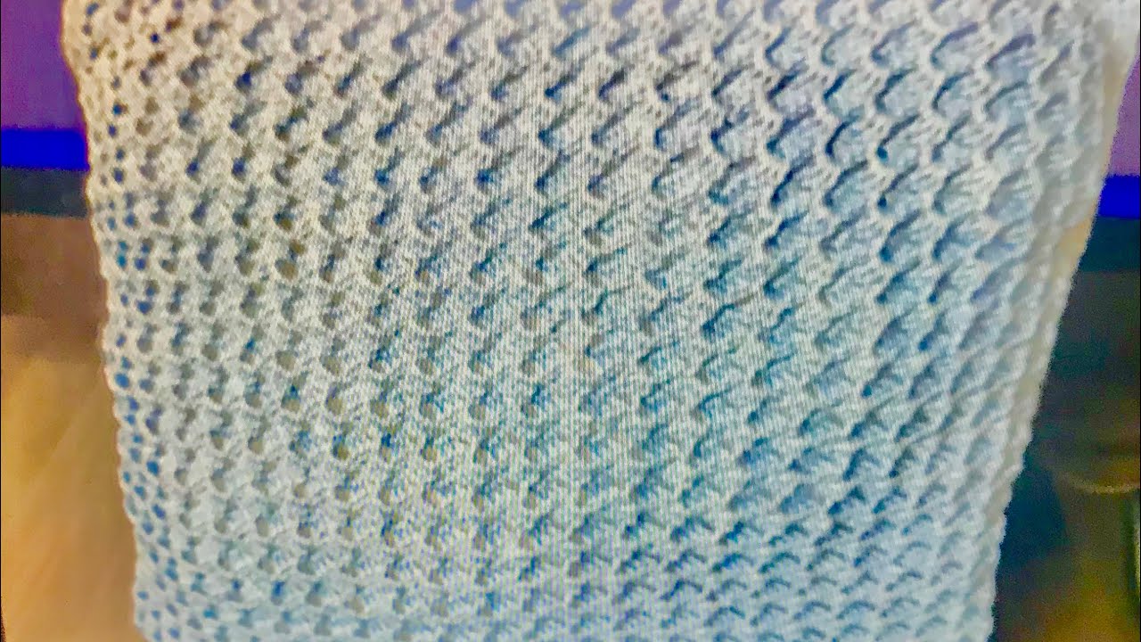 Tuto Crochet Comment Faire Une Couverture Pour Bebe By Crochet Carlyse