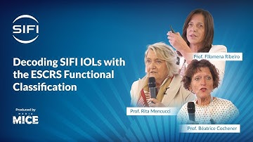 Decoding SIFI IOLs with the ESCRS Functional Classification | ESCRS 2025