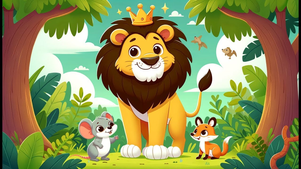 Story of a lion | learn english with moral story | #motivation # ...
