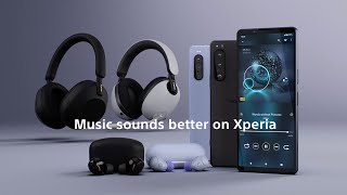 Xperia x Sony headphones | Music sounds better on Xperia​