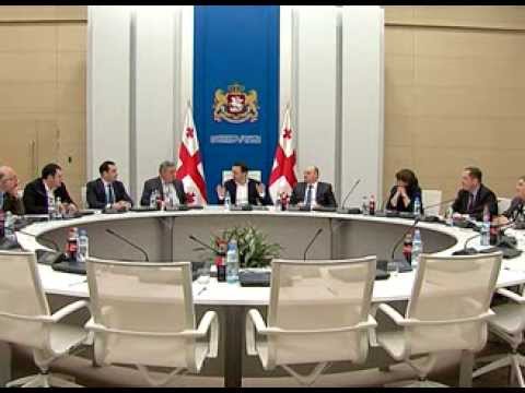 უსაფრთხოებისა და კრიზისების მართვის საბჭოს სხდომა