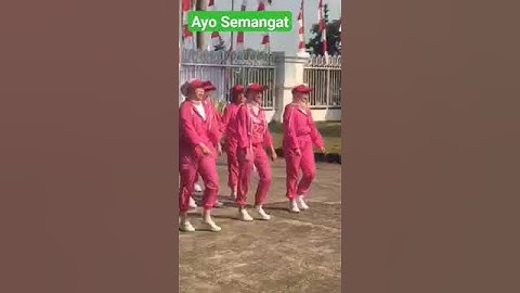 Lomba gerak jalan dalam rangka HUT dharma wanita persatuan ke-24 Tk. Kabupaten Bogor