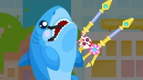 Bowmasters Shark the Sea Princess BRUTALITY Gameplay