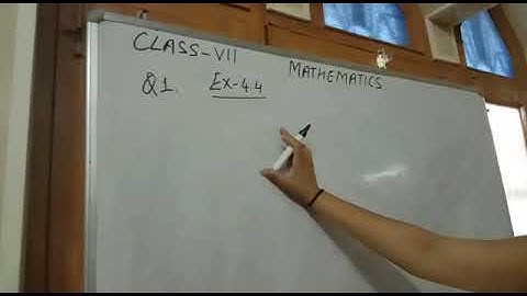 Simple Equations Ex.4.4 Q1 a,b,c,d   Class 7th