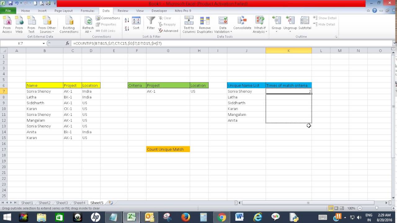 count-unique-values-with-multiple-criteria-in-excel-youtube