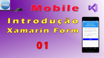 Introdução ao Xamarin Forms - programação mobile. Visual Studio 2019