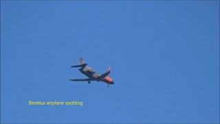 PH-DTF Max Verstappen 's Dasault Mavic Aviation Falcon 900EX landing at Maastricht-Aachen airport