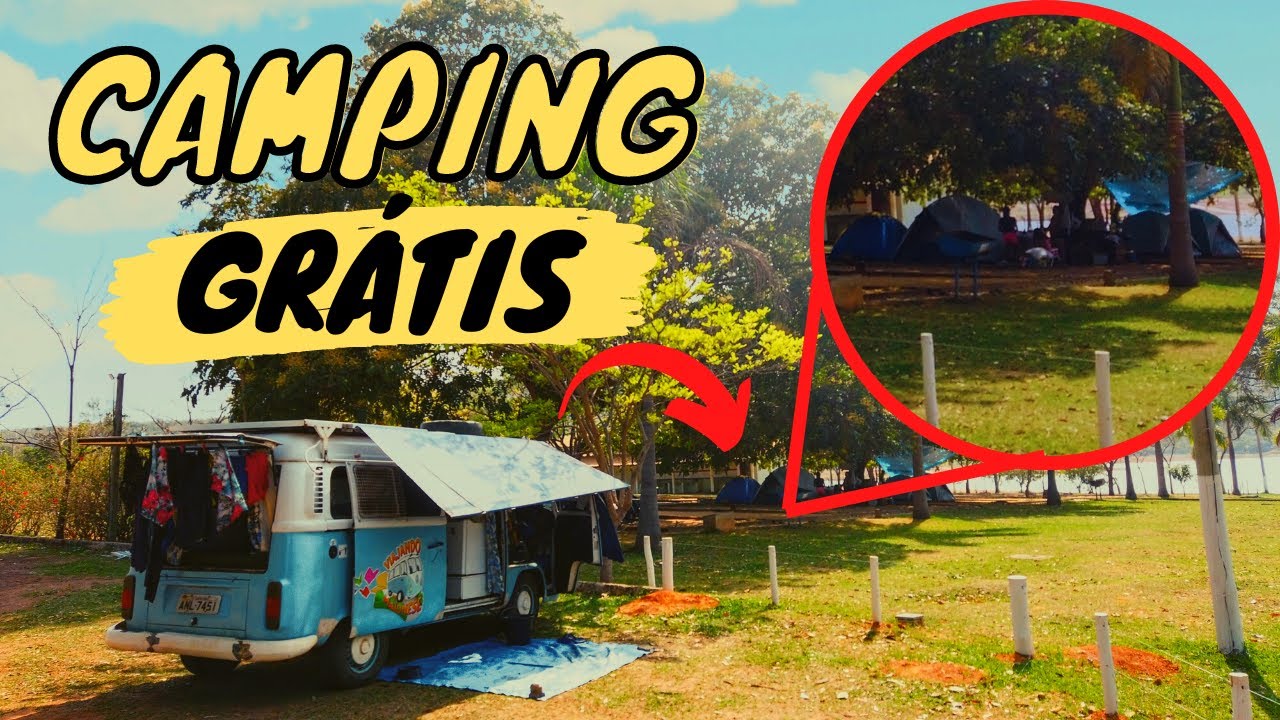 CONHEÇA O MELHOR CAMPING GRÁTIS DO BRASIL! ÁGUA, ENERGIA, SEGURANÇA, TUDO 0800! #camping #kombihome