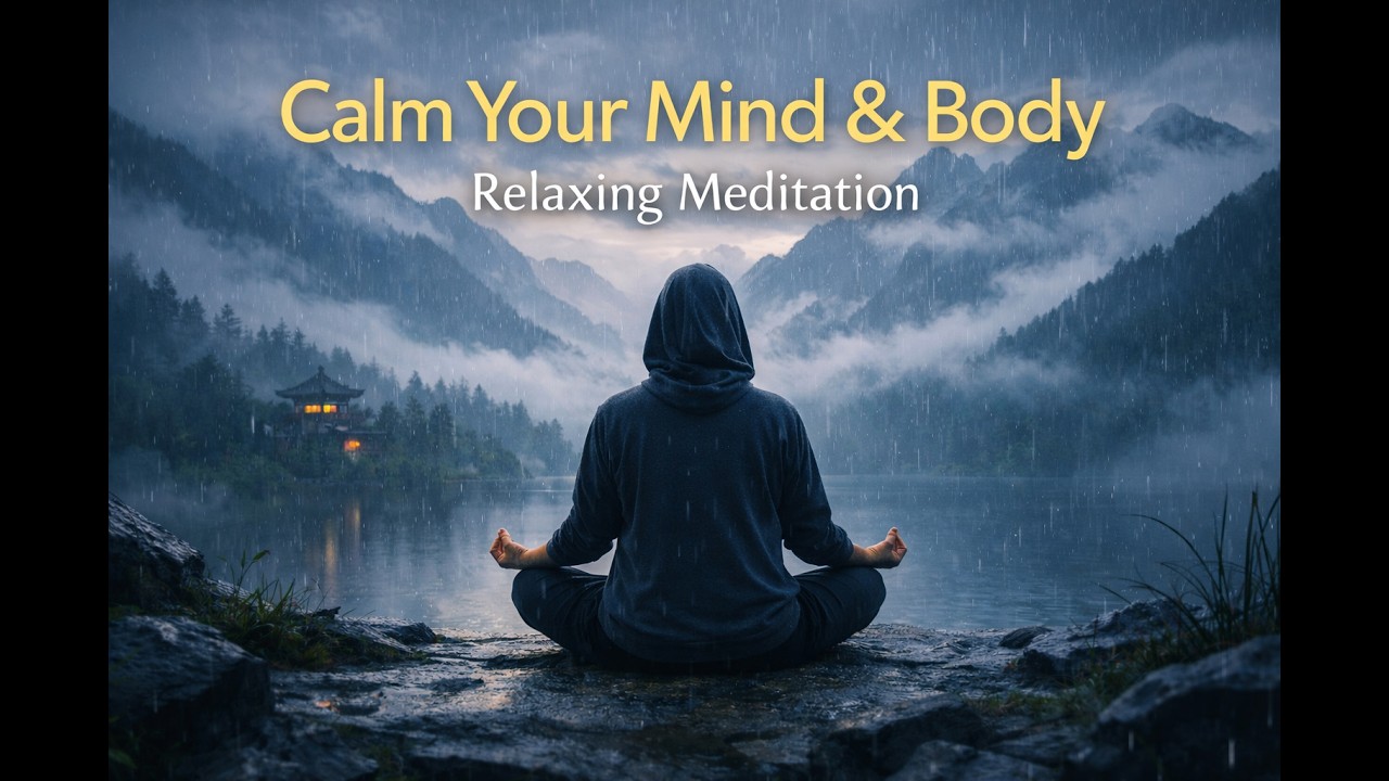 Night Meditation for Instant Relaxation | Stress Relief & Healing Sounds