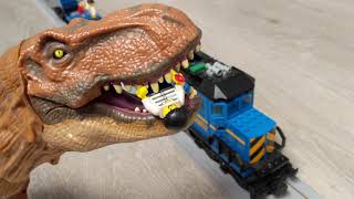 Lego Crooks and a little T Rex