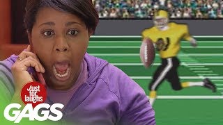 American Football Pranks - Best of Just For Laughs Gags