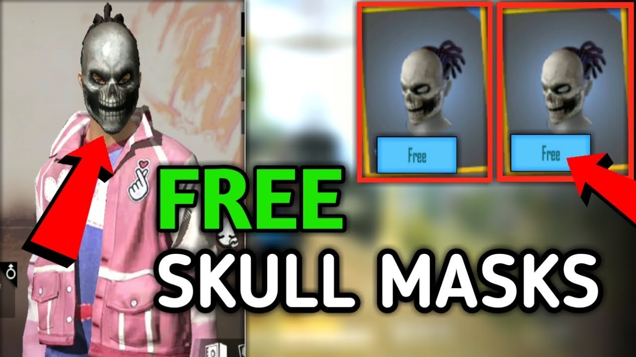 FREE FIRE : HOW TO GET FREE SKULL MASKS IN FREE FIRE ðŸ‡®ðŸ‡³ [Hindi] - 