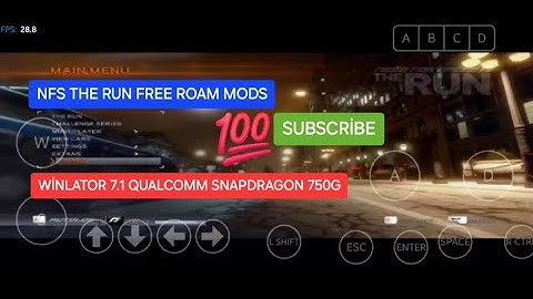 WİNLATOR 7.1 NEED FOR SPEED THE RUN FREE ROAM MODS SAMSUNG M23 5G
