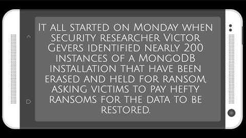 Over 27,000 MongoDB Databases Held For Ransom Within A Week | CR Risk Advisory