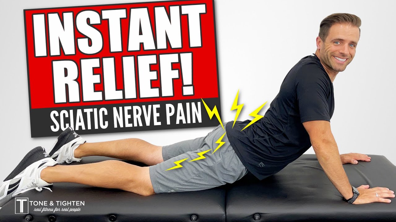 How do I get my sciatic nerve to stop hurting fast?